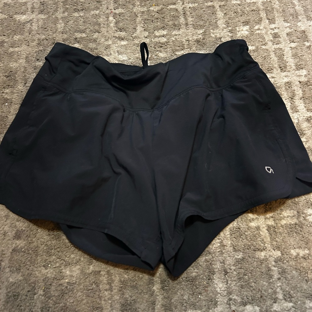 Women's Black Athletic Shorts
